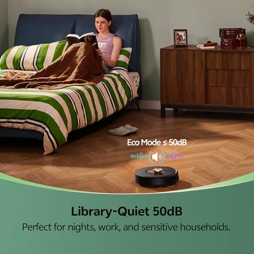 Vexilar W9 Robot Vacuum Cleaner with Mop,6000Pa Robotic Vacuum with LiDAR Navigation,15 No-go Zones, 150 Min Max Runtime, App Control, 3-in-1 Sweep and Mop Robot for Pet Hair, Carpet and Hard Floors