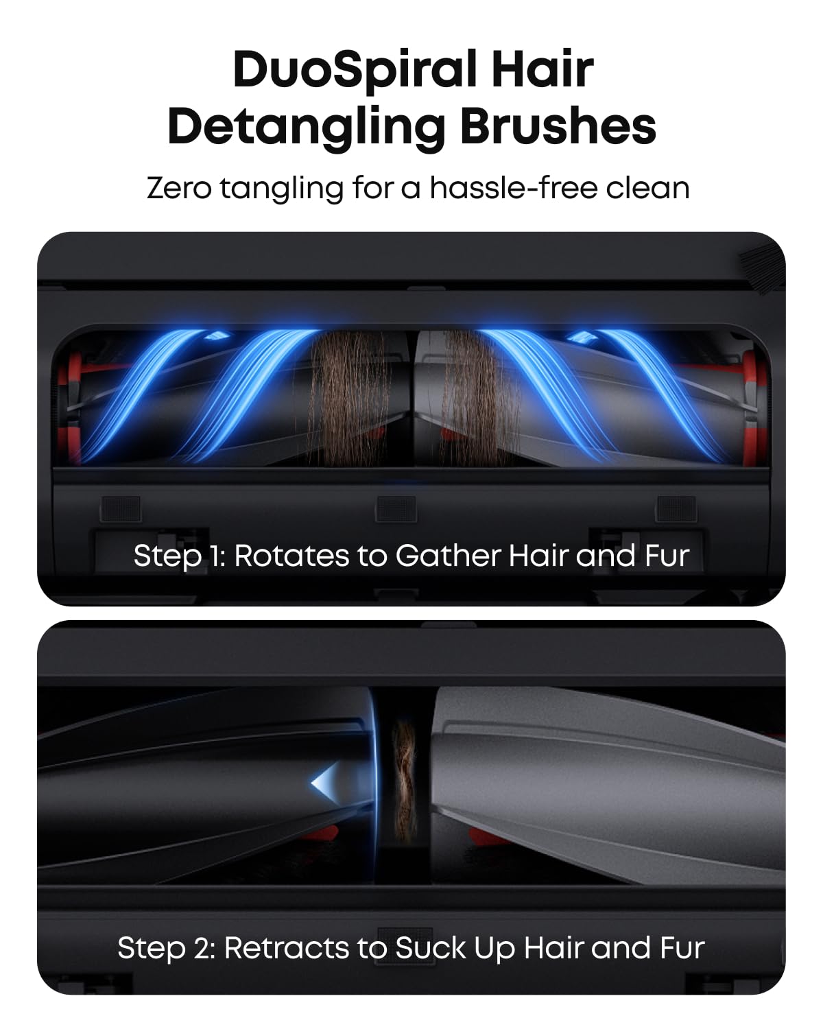 eufy E25 Omni Robot Vacuum Cleaner with Mop, HydroJet System, 20,000 Pa Turbo Powerful Suction, Zero Tangling, Corner-to-Edge Deep Cleaning and Mop Lifting, with Auto All-In-One Station