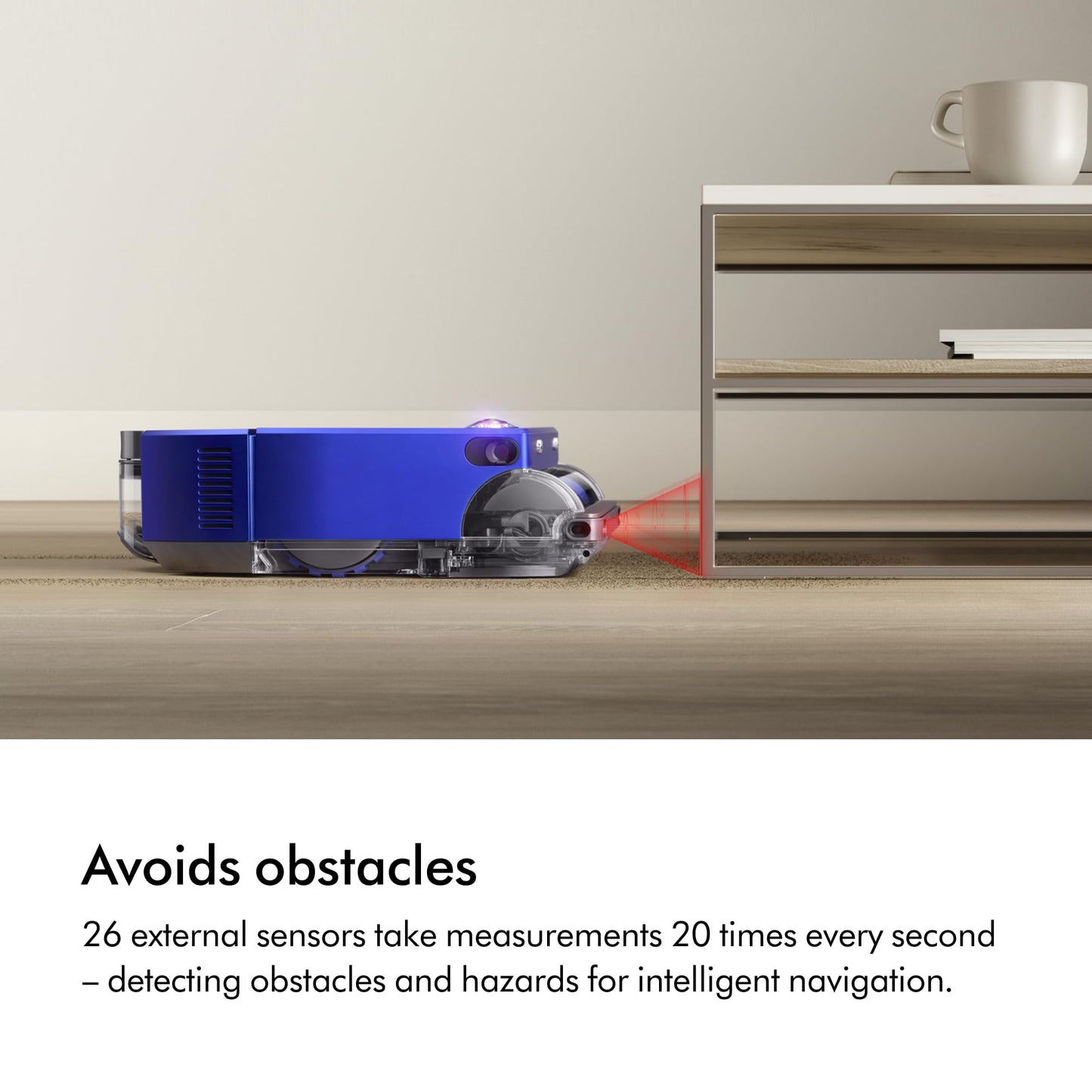 Dyson 360 Vis Nav robot vacuum cleaner (Blue/Nickel)
